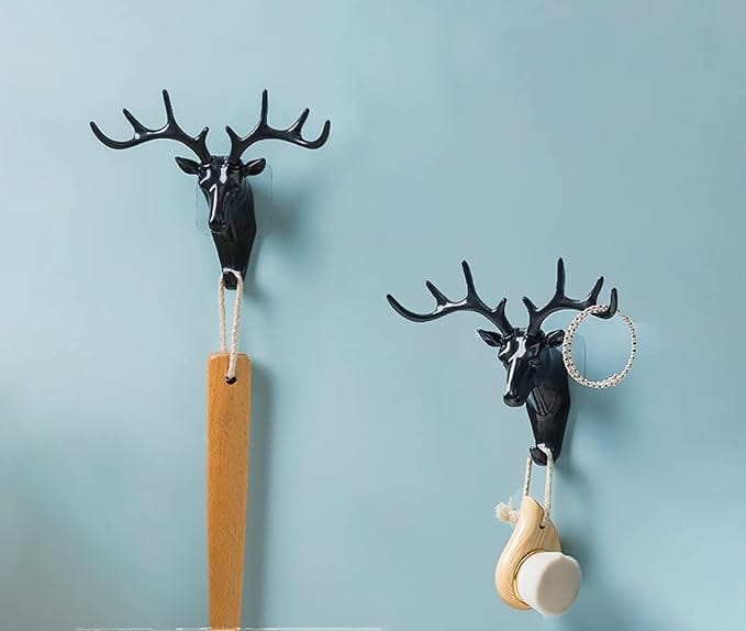 AntlerGrip™️ Self Adhesive Deer Head Hanging Hook