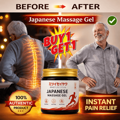MD 🔥 Powerful Relief for Joint & Muscle Pain — Japanese Massage Gel