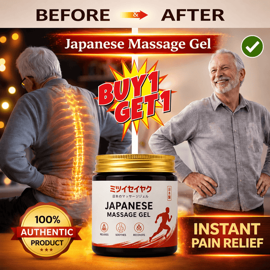 MD 🔥 Powerful Relief for Joint & Muscle Pain — Japanese Massage Gel