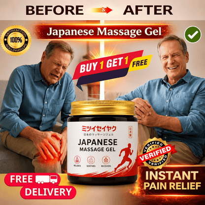 MD 🔥 Powerful Relief for Joint & Muscle Pain — Japanese Massage Gel