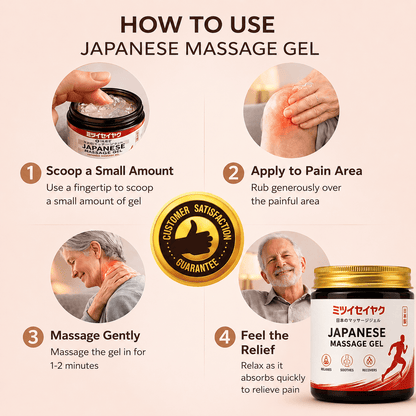 MD 🔥 Powerful Relief for Joint & Muscle Pain — Japanese Massage Gel