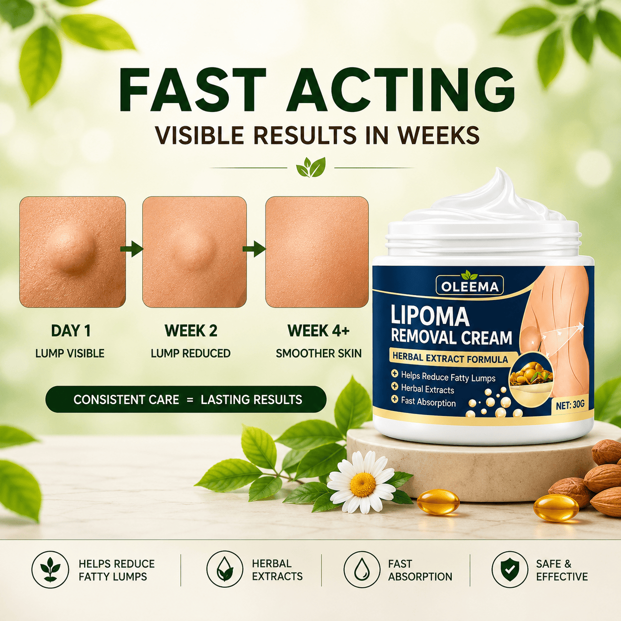 MD Herbal Skin Care Cream for Uneven Skin Texture | Expert-Recommended Formula