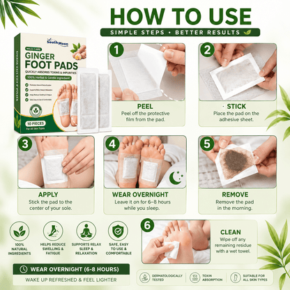 MD Detox Foot Pads | Your Simple Night Routine for Fresh, Comfortable Feet 👣✨
