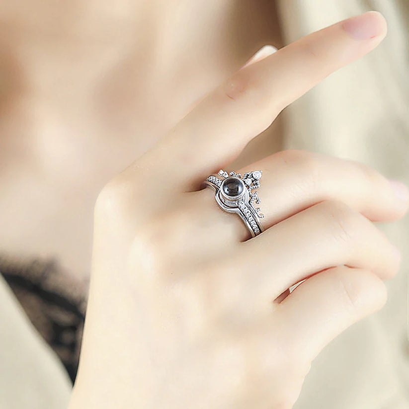 PREMIUM QUALITY 100 LANGUAGE I LOVE YOU RING